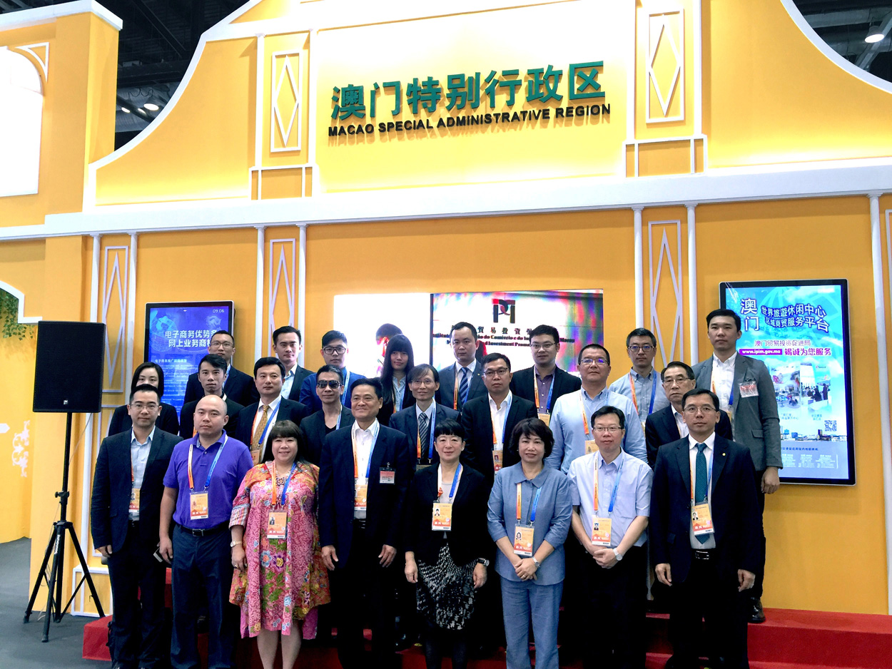 The delegation Macao entrepreneurs