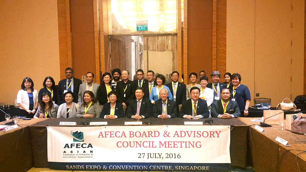 IPIM’s Executive Director Irene V. K. Lau attends AFECA’s Advisory Council Meeting (27 July 2016)