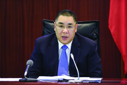 Macao SAR Chief Executive Chui Sai On