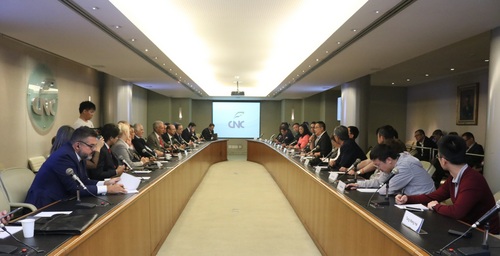 澳門企業家代表團與巴西外貿商會聯合會舉行座談會