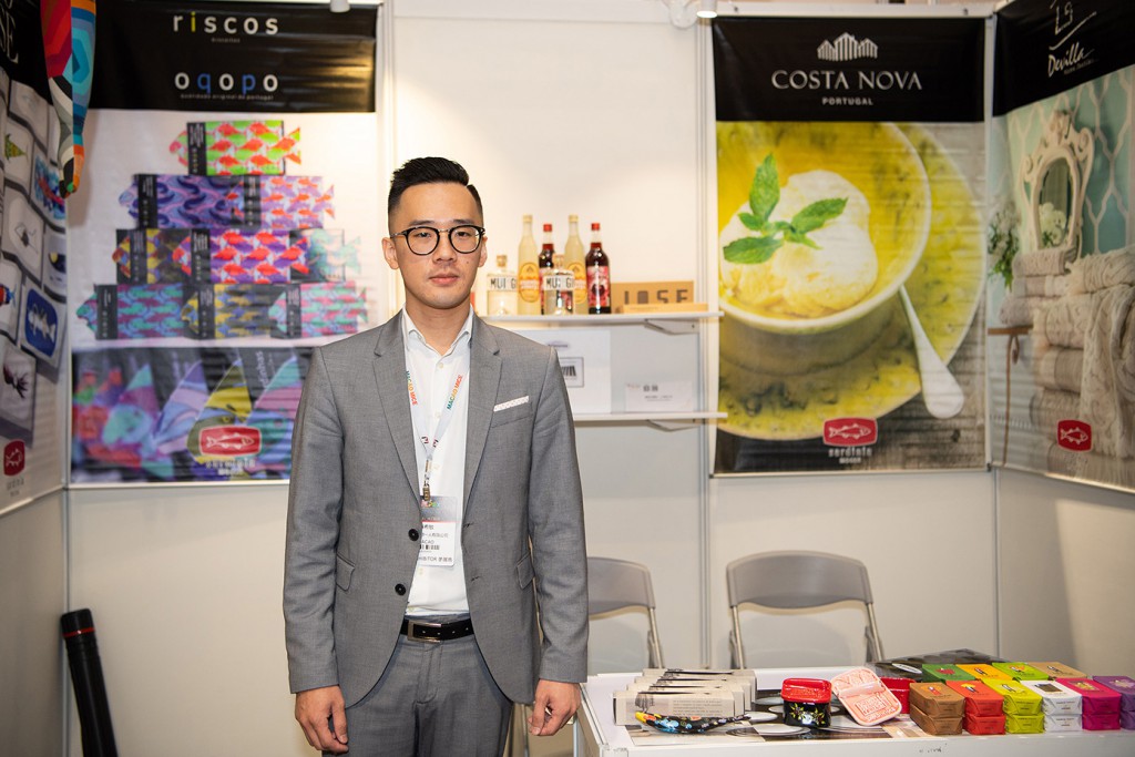 We took part in the show with the help of IPIM and the outcome was very good. 葡萄牙嚐鮮一人有限公司總經理蘇希敏 Mr Heiman Sou, General Manager of Sardinia Macau